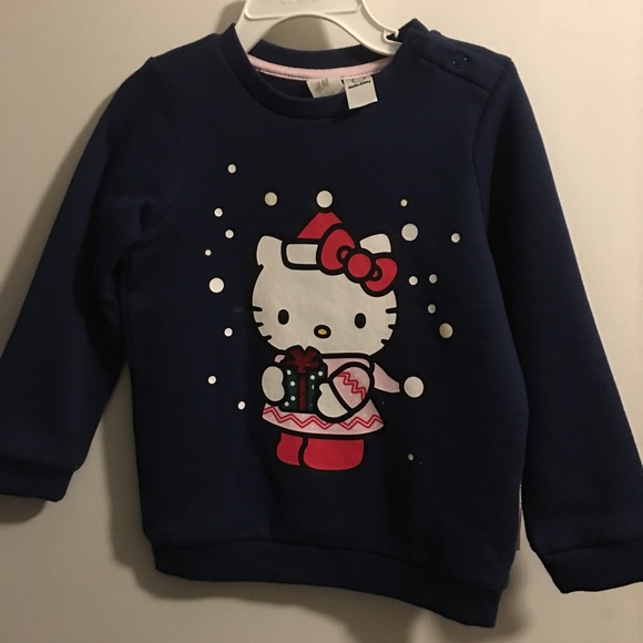 Hu0026M | Shirts u0026 Tops | Hm Hello Kitty Sweatshirt | Poshmark